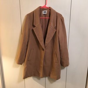 🌥 Old Navy Tan Pea Coat